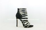 Latest Sexy High Heels Strap Lady Sandal Shoes