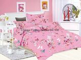 Polyester 100% Microfiber Printting Beautiful Bedding Set T/C 50/50