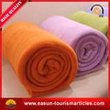 Solid and Printed Polar Fleece Blanket, Fleece Blanket for Inflight