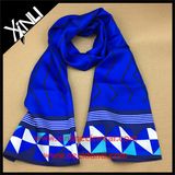 High Fashion Custom Long 100% Silk Printed Scarf