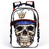 2018 New High School Students Skeleton Bag / Trend Backpack / Travel Bag / Backpack (GB#CH1505-D2)