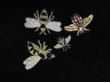 Flower Sequined Applique Patch, Flower Sew-on DIY Garment Accessories, Goose Cloth Handsew Patch Applique