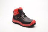 New Designed Shiny Smooth Leather Safety Shoes (HQ8002)