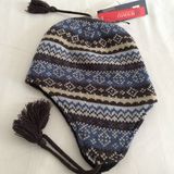 Women's Earflap Beanie Hat with Custom Label