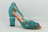 2016 New Fashion High Heeled Leather Lady Shoes