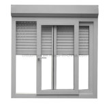 Aluminium Sliding Window, Roller Shutter and Retractable Mosquito Net (Monoblock)