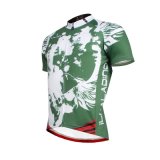 Men's Spread Wings Patterned Short Sleeve Breathable Cycling Jersey