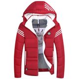 Custom Male Sports Windbreaker Casual Jacket with Cap