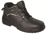 Ufa078 Black Oil and Minging Steel Toe Safety Shoes Mens