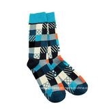 Fun Fashion Crew Spots Colourful Mens Socks