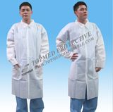 Disposable SBPP Lab Coat, Dotcot Coat, Dispsaoble Worker Coat