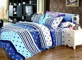 Poly/Cotton Bedding Set for Classic 4-Piece Modern Feather Home Textile