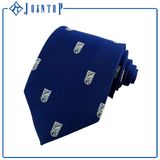 OEM Necktie Microfiber Ties Full Logo Woven Necktie