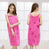 New Design Microfiber Robe Bath Skirt for Bathroom