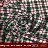 Check Pattern Elastic Custom Printed Rayon Polyester Fabric