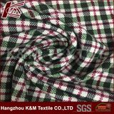 Check Pattern Elastic Custom Printed Rayon Polyester Fabric