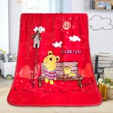 Children Cartoon Print Super Soft Flannel Children Blanket