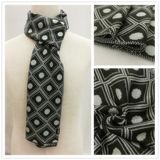 Mens Classic Gentlemen Knitted Winter Diamond Printing Scarf (SK812)