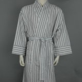 100% Cotton Flannel Kimono Style Bathrobe
