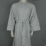 100% Cotton Flannel Kimono Style Bathrobe