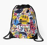 Fashion Custom Oxford Cloth Sports Drawstring Bag