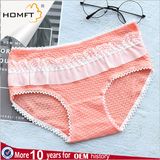 Hot Design Cute Lace Foamed Cotton Ventilate Sweet Young Girls Triangle Panties Girls Underwear Panty Models