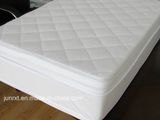 Terry Cloth Filled with Fiber Fitted Mattress Protector Waterproof Mattress Cover