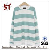 Fashion Wear Ladies Striped Hooded