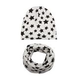 Kids Baby Children Spring Autumn Ring Collars Boy's Girl's Neck Wear Snood Loop Hat Set Beanie Scarf (SW804S)