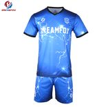 Cheap Original Made in China Purple Soccer Jersey Sport Wear Guangzhou