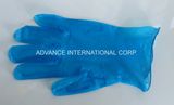 Clear Blue Disposable Vinyl Gloves for Examination