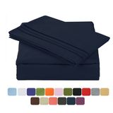 Brushed Microfiber 4-Piece Sheets Bedding