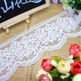 Factory Stock 10cm Width Embroidery Micro Fiber Net Lace Embroidery Trimming Fancy Mesh Lace for Garments Accessory & Home Textiles (BS1115)