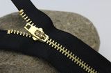 Brass Zipper #4, Close-End with Yg Slider