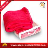 Cheap Woven Red Polar Blanket