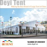 Outdoor Exhibition Wedding Party Tent with Glass Wall & Lining