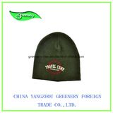 2017 Khaki Promotional Winter Printing Knit Hat