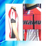 100% Polyester Man's Short Sleeve Cycling Jersey