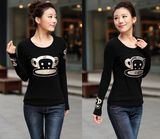 Quality Women Long Sleeve Fashion Cotton T Shirt for Autumn