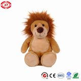 Sitting Wild Animal Lion Soft Plush Huggable Children OEM Toy