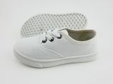 Latest Child White Canvas Shoes School Shoes Skate Shoes (PY150628)