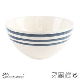 14cm Ceramic Bowl with Simple Decal Design
