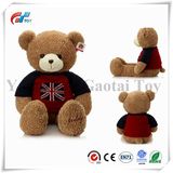 Custom Design Sweater Wearing Teddy Bear Birthday Gift