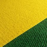 100% Polyester Material 300g/Sqm Ribbed Surface Carpet