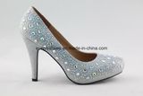 High Heel Design Lady Fashion Shoes with Rhinestone