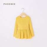 Phoebee 100% Cotton Children Apparel Kids Dresses for Girls