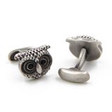 VAGULA Antique Silver Owl Cuffs (HLK35138)