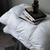 Cotton Cover Duck Down and Feather Gusset Pillow