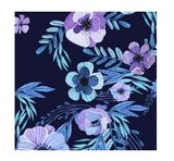 Flower Pattern Silk Scarves