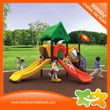 Mini Outdoor Play House Playground Euipment Kids Slide for Sale